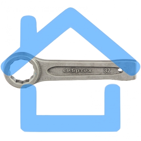 Ключ кольцевой СИБРТЕХ ударный 32 мм 14274-1