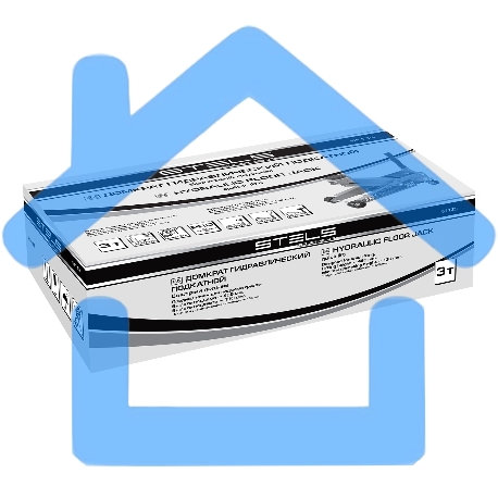 Домкрат STELS 51133гидравлический подкатной быстрый подъем 3 т quick lift 130–465мм профессиональ