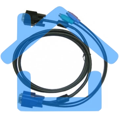 Переключатель D-Link DKVM-IPCB/10 Упаковка 10 кабелей KVM для устройств DKVM-IP1/IP8, длина 1.8м -1