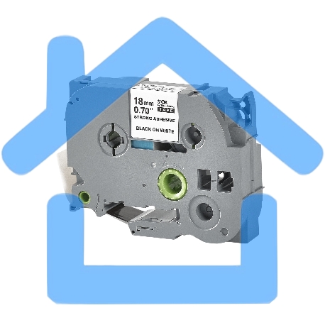 Кассета с лентой S'OK by Sakura Printing TZES241 для Brother, черный на белом, 18мм/8м, наклейка-2