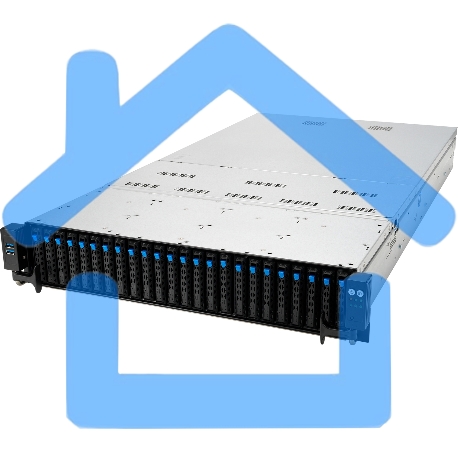 Серверная платформа ASUS RS720-E10-RS24U/10G/1.6KW/24NVME/OCP-13