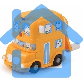 Точилка для карандашей механическая Deli BUS E0674, 1 отверстие, пластик, ассорти, коробка