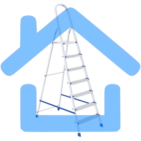 Стремянка СИБРТЕХ 977177 ступеней алюминиевая