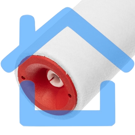 Валик сменный Matrix ВЕЛЮР, 250 мм, ворс 4 мм, D 48 мм, D ручки 8 мм-2