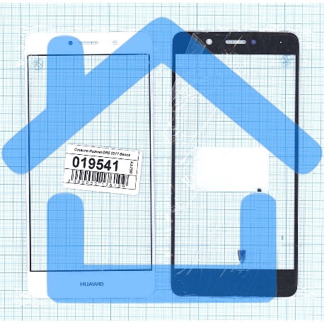 Стекло для Huawei Honor 6X / GR5 2017 белое-2