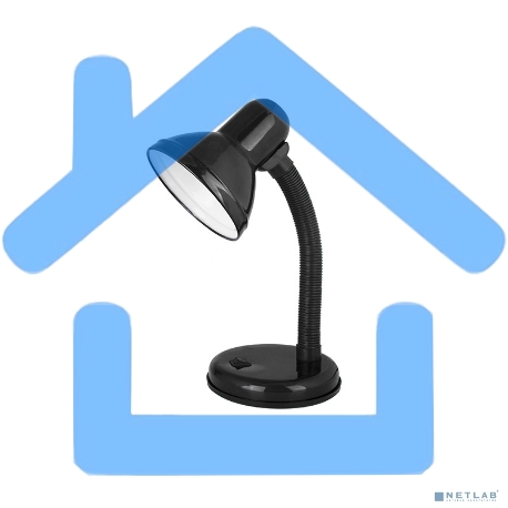 Светильник UF-301 С02 настол. 230В 60Вт черный Ultraflash 12356-1