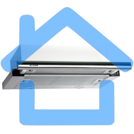 Вытяжка встраиваемая Elikor Интегра 50П-400-В2Л нержавеющая сталь, 50 см, 400 куб. м/ч, 57 дБ-1