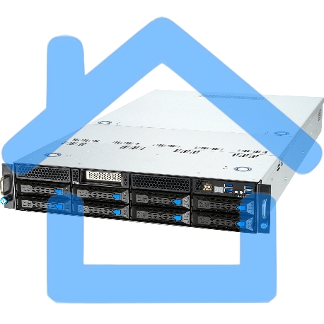 Серверная платформа Asus ESC4000-E10 up to 205W, 2x SFF8643 on the backplane, 2x 1600W PSU, (274285)-11