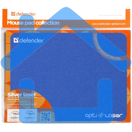 Коврик Defender Silver opti-laser (220х180х0.4) для оптических и лазерных мышей (ассорти)-8