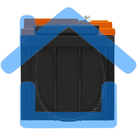 Аккумуляторная батарея ExeGate HR 12-65 (12V 65Ah, под болт М6)-3