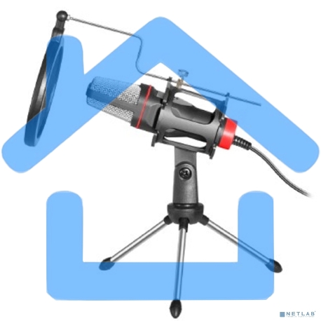 Микрофон Defender Forte GMC 300 3,5 мм, провод 1.5 м 64630-13