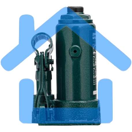 Домкрат гидравлический бутылочный Сибртех 2 т, 150-280 мм, в пласт. кейсе-12