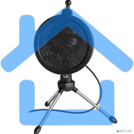 Микрофон Defender Forte GMC 300 3,5 мм, провод 1.5 м 64630-12