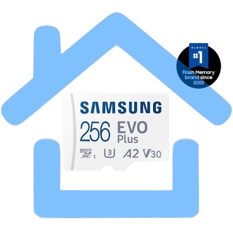 Карта памяти MICRO SDXC EVO+ 256Gb V10 W/A MB-MC256SA/EU Samsung