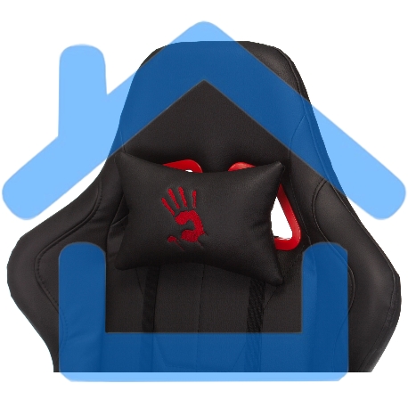 Кресло игровое A4Tech Bloody GC-550 черный, эко.кожа-32