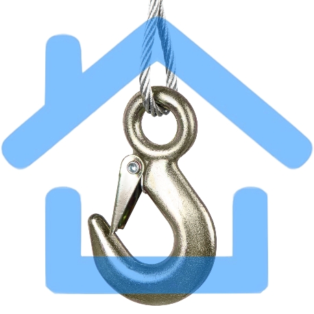 Лебедка шестеренчатая Matrix тяга - 0,8 т, 9 м, тросовая-7