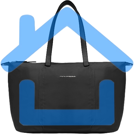 Сумка женская Piquadro Lyra BD6723W92T/N с отделением для ноутбука черный ткань/натур.кожа-1