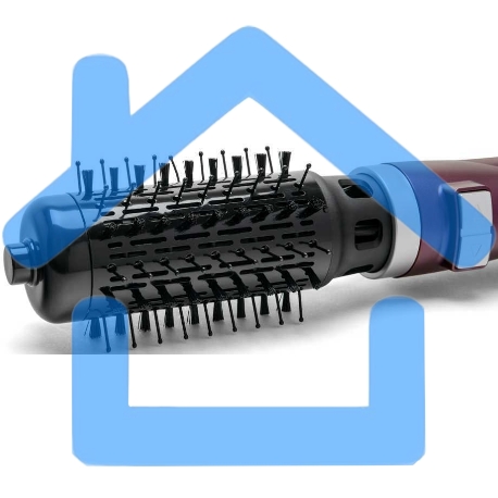 Фен-расческа Polaris PHS 1002, Фуксия