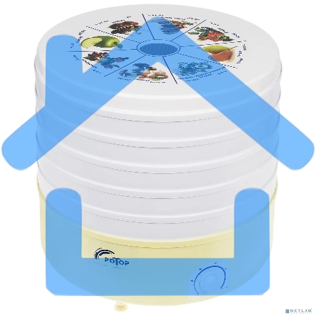 Сушилка для овощей и фруктов Ротор СШ-002 с 5 решетами в гофротаре-2