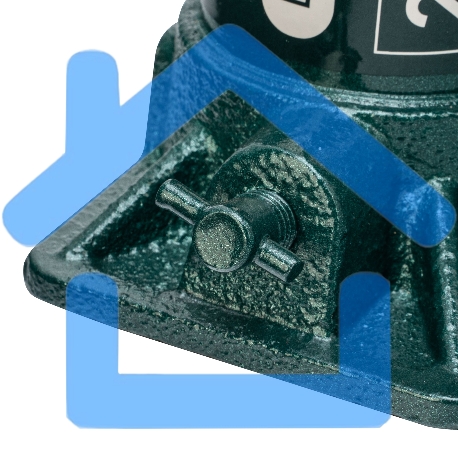 Домкрат гидравлический бутылочный Сибртех 2 т, 150-280 мм, в пласт. кейсе-5