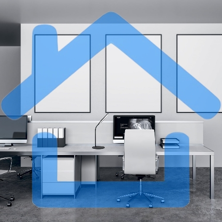 Светильник Gauss GT5022 настольный на подставке черный 8Вт-5