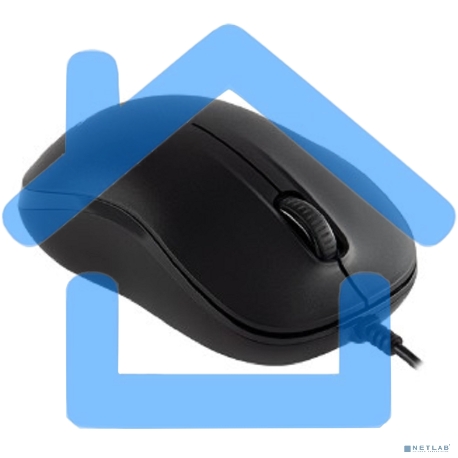 Мышь проводная Acer OMW140 черный, 1200 dpi, USB, кнопки - 3-2