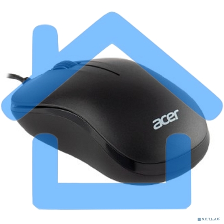 Мышь проводная Acer OMW140 черный, 1200 dpi, USB, кнопки - 3-3