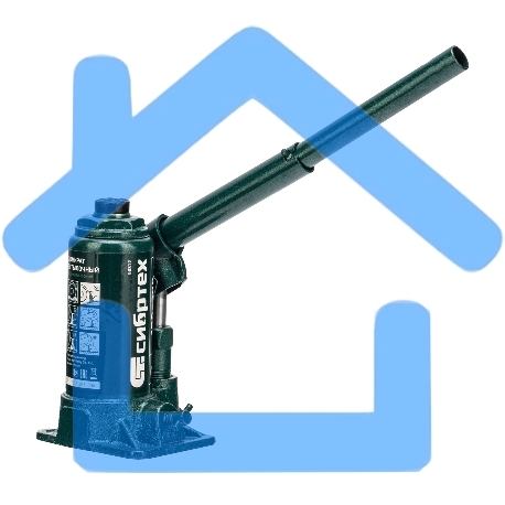 Домкрат гидравлический бутылочный Сибртех 2 т, 150-280 мм, в пласт. кейсе-8