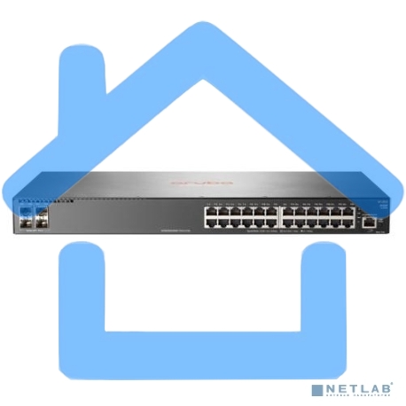 Коммутатор HP Aruba 2930F 24G PoE+ 4SFP+ Swch-4