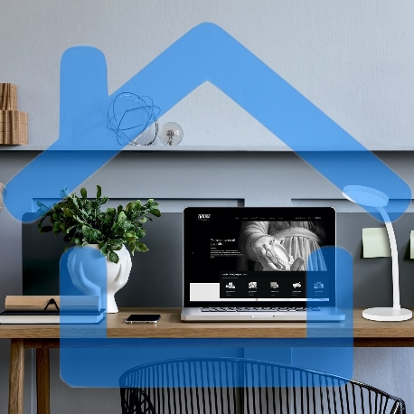 Светильник Gauss GT5031 настольный на подставке белый 8Вт-5