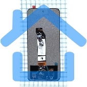 Дисплей для Xiaomi Poco M3 Pro в сборе с тачскрином IPS черный