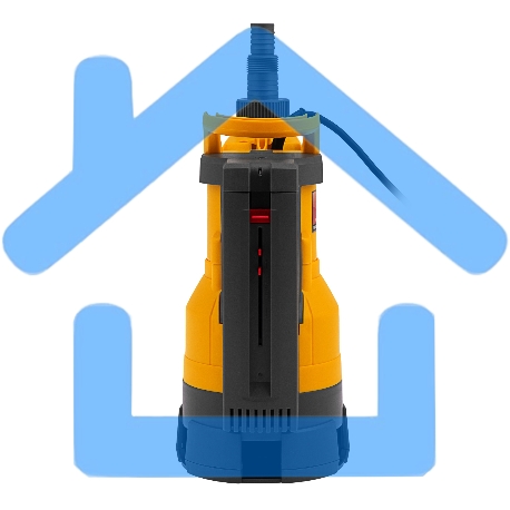 Дренажный насос DPХ450, 450 Вт, подъем 5 м, 9000 л/ч Denzel-6