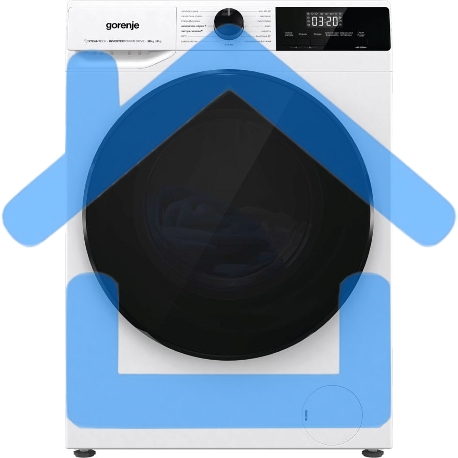 Стирально-сушильная машина Gorenje W1D2A164ADS (20010443) белый загр. фронтальная макс.: 10 кг 1400об/мин класс: А-6