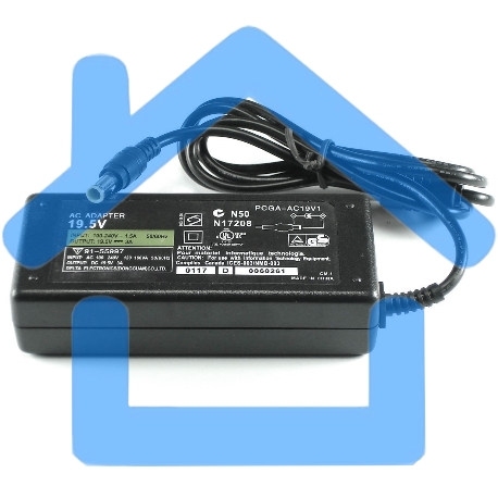 Блок питания (сетевой адаптер) для ноутбуков Sony Vaio 19.5V 3.3A 6.5pin HC-1