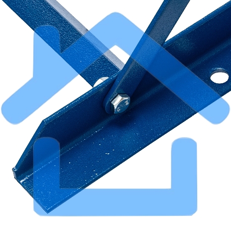 Пресс гидравлический с манометром, 20 т (комплект из 2 частей) Stels-1