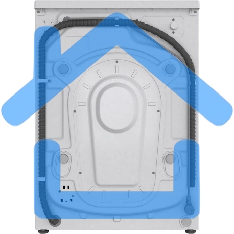 Стирально-сушильная машина Gorenje W1D2A164ADS (20010443) белый загр. фронтальная макс.: 10 кг 1400об/мин класс: А-4