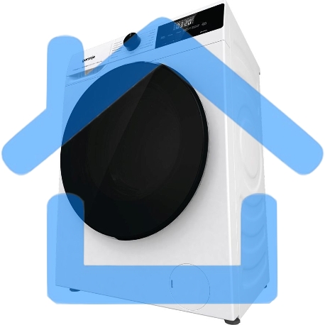 Стирально-сушильная машина Gorenje W1D2A164ADS (20010443) белый загр. фронтальная макс.: 10 кг 1400об/мин класс: А-3