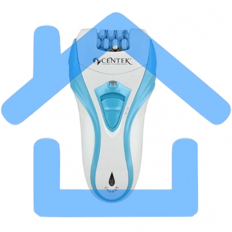 Эпилятор Centek CT-2190 бело-синий-4