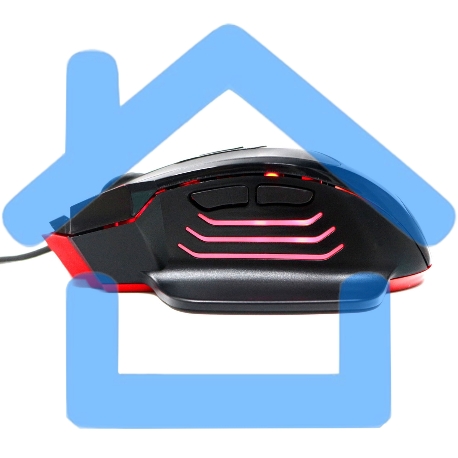 Мышь проводная Гарнизон GM-790G черный, 3200 dpi, USB, кнопки - 7-7