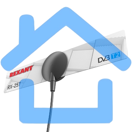 ТВ антенна комнатная 