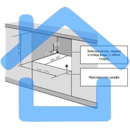 Встраиваемая ПММ Weissgauff BDW 4106 D-7
