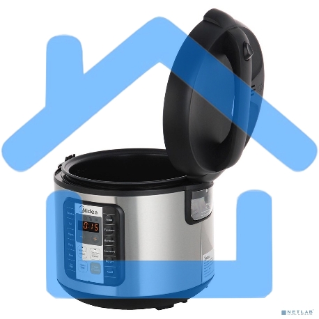 Мультиварка Midea MPC-6032 Мощность 850 Вт, Емкость чаши 5 литров, 11 автоматических программ, Режим МУЛЬТИПОВАР, автоподогрев, Сенсорное управление, Таймер на 24 часа, Съемная чаша, Книга на 80 рецептов в подарок, Набор принадлежностей в комплект-12