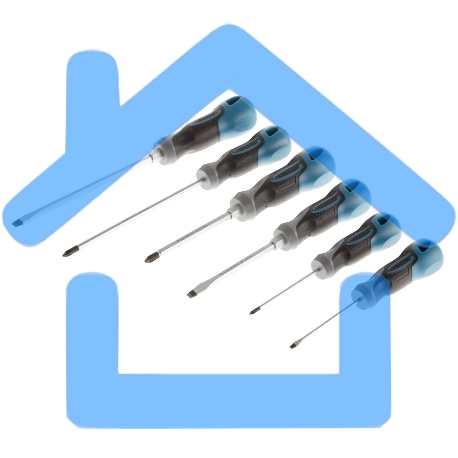 Набор отверток GROSS 12164 6 шт, S2, трехкомпонентная рукоятка-1