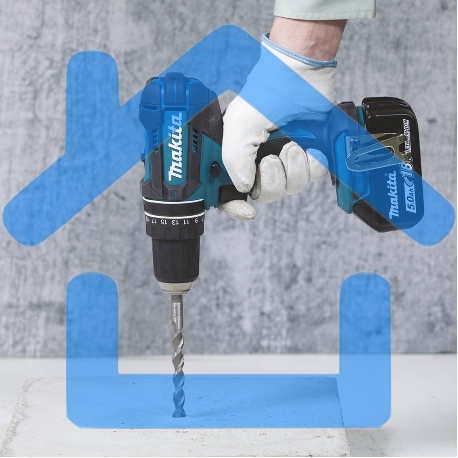 Дрель Makita DHP482Z Дрель ак(уд)-5