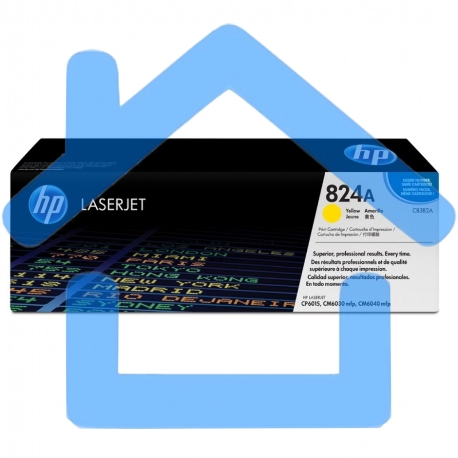 Картридж лазерный HP CB382A желтый для Color LJ CP6015/CM6030mfp/CM6040mfp 21000стр.-1