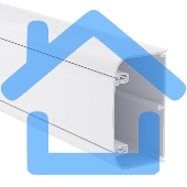 Кабель-канал 90 х 50 мм, с фронтальной крышкой (2 метра) Dkc 09501