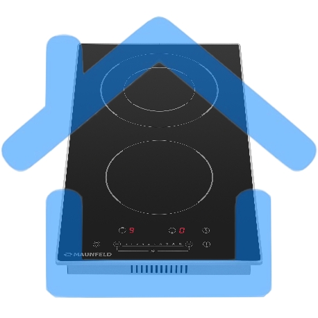 Варочная поверхность Maunfeld EVSE292FDBK черный-8