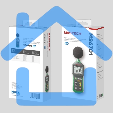 Цифровой измеритель уровня шума MS6701 MASTECH