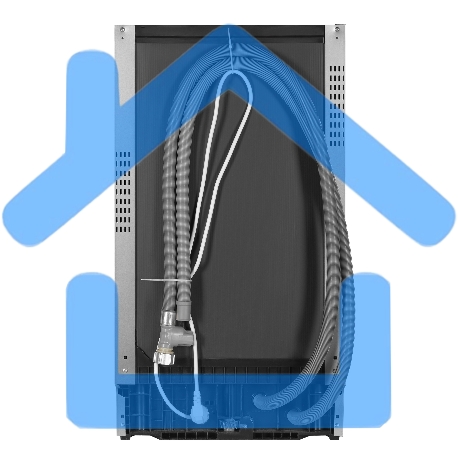 Встраиваемая посудомоечная машина Maunfeld MLP-08S, серебристый, 44.8 см, 9 компл., 49 дБ, класс A++
