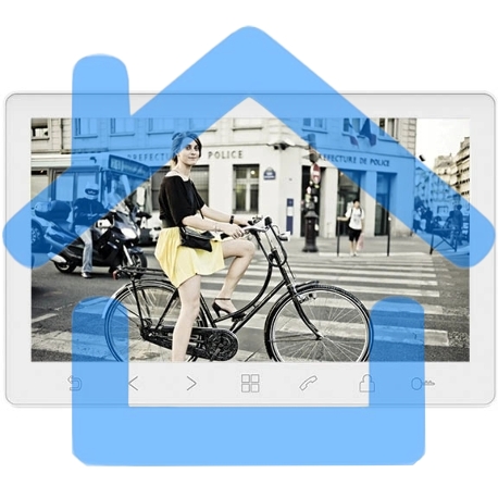 Видеодомофон Tantos Amelie Slim HD SE белый-2